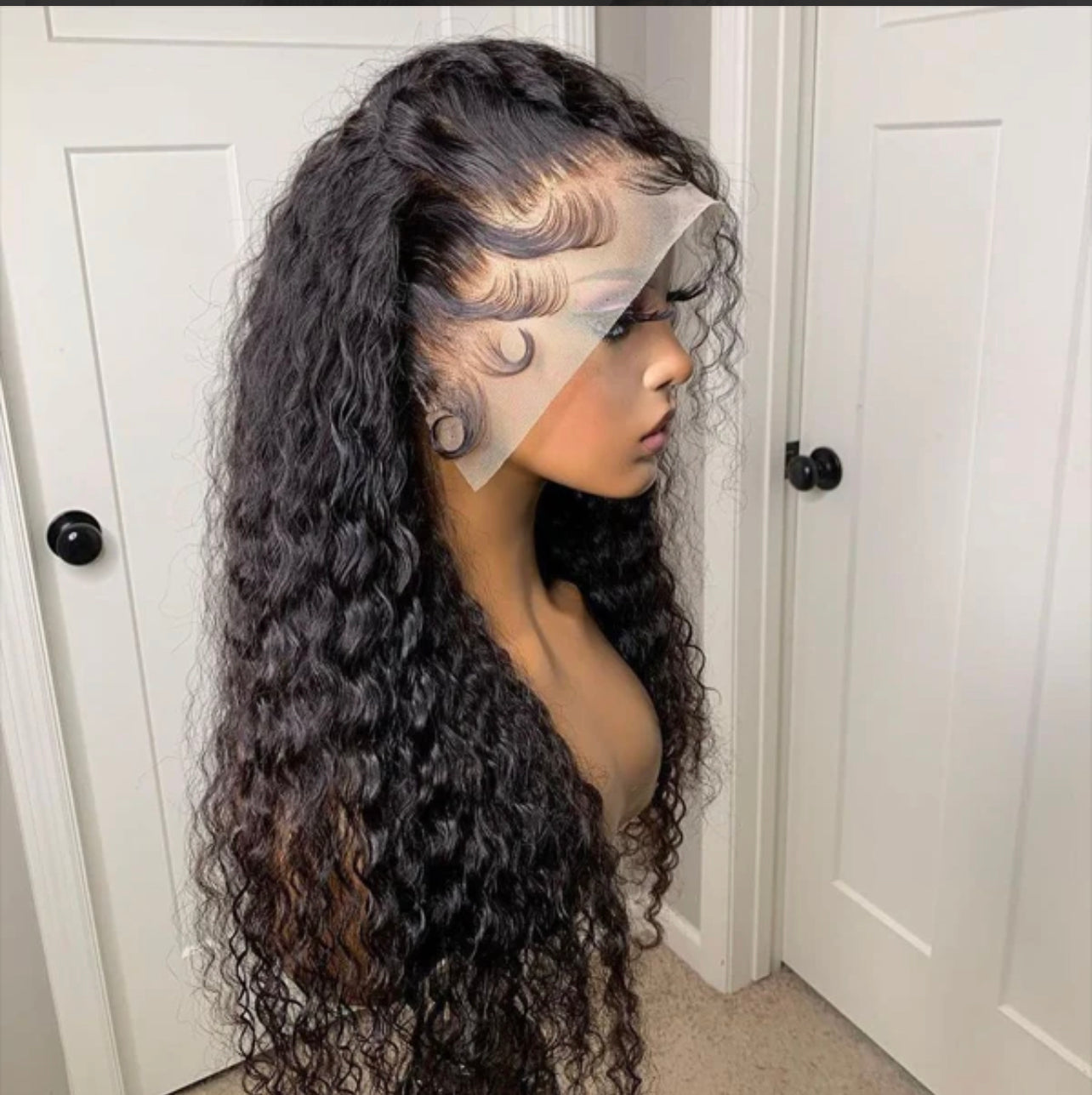 Water wave high quality frontal wig